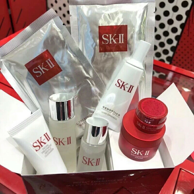 SKII SK-II skii SK2 SK-2 エスケーツー ピテラ エクスペリエンス キット5 お試し8点セットピテラ エクスペリエンス サンプル 携帯ミニサイズ 母の日 旅行 お試し用