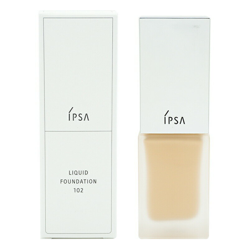 IPSA イプサ リキッド ファウンデイションe 102 25mL SPF25 PA 透明感 保湿 シミ隠す 毛穴隠す