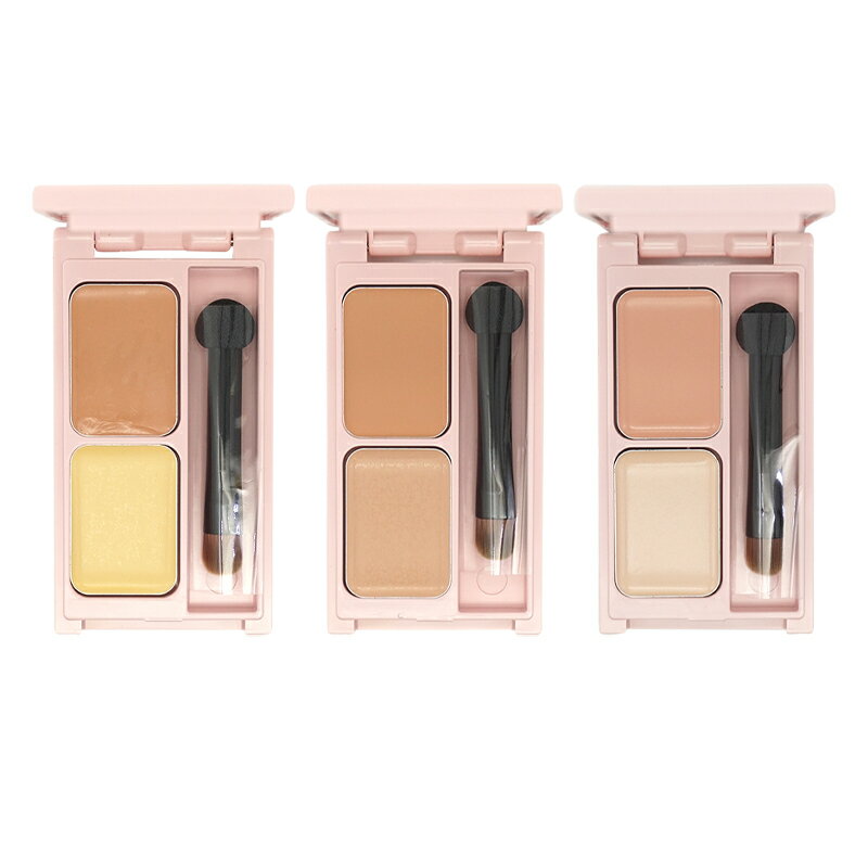 whomee フーミー キニシーラー [3種類から選べる] ライトイエロー ナチュラルオレンジ ライトピンク 部分用 コンシーラーパレット [ギフトラッピング対応]
