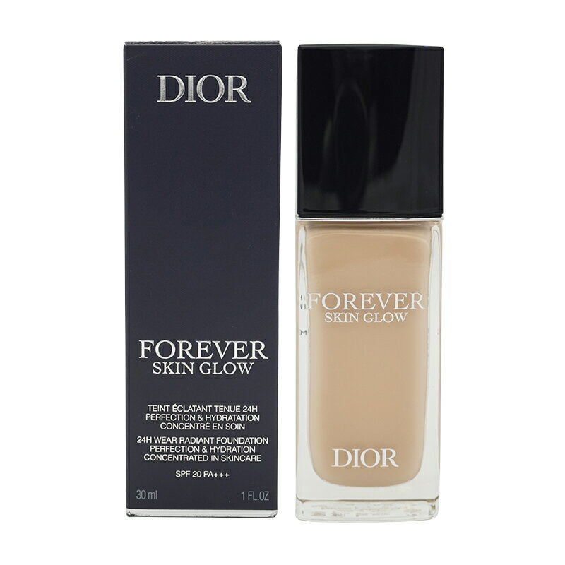 Dior ディオール ディオールスキン フォーエヴァー フルイド グロウ SPF20 PA+++ 本体 1CR クール ロージー 30mL リキッドファンデーション 1