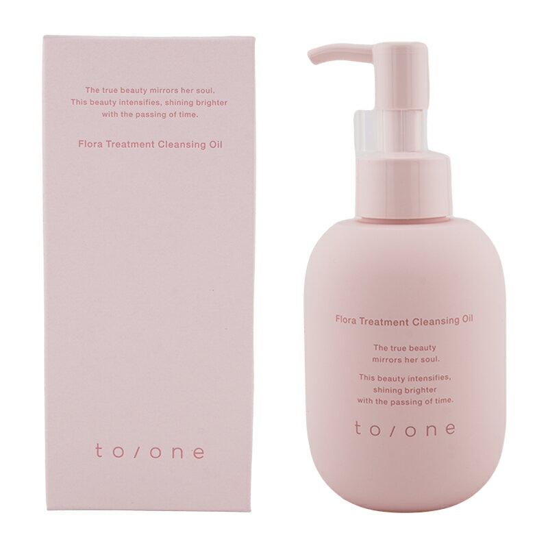 to/one トーン フローラ トリートメント クレンジング オイル 150mL 美容成分84％ ...