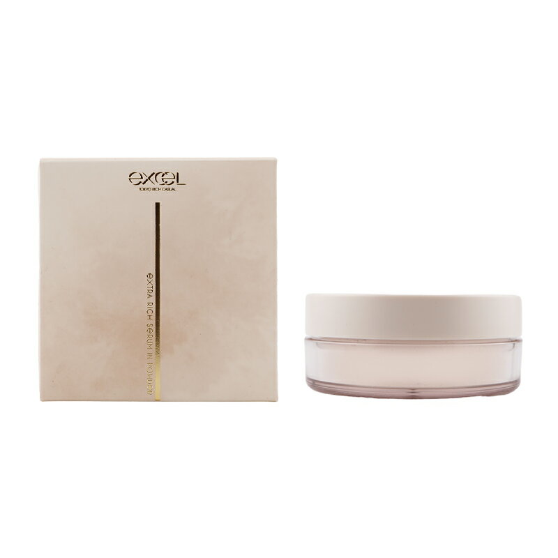 excel エクセル エクストラリッチ セラムインパウダー EX02 グロウベージュ 17g フェイスパウダー ルースパウダー 美容液[ギフトラッピング対応]
