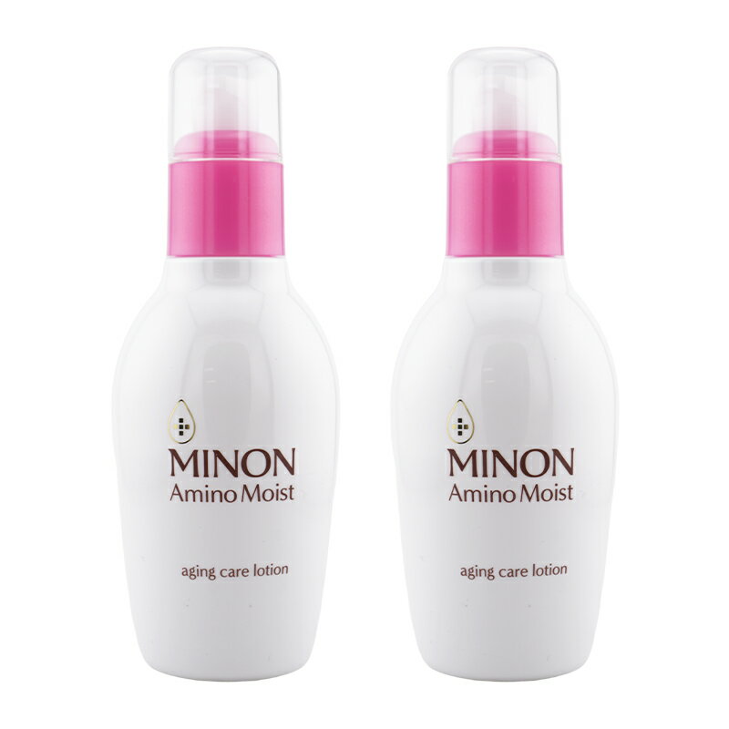 [2 개 세트] MINON 미논 아미노 모이스트 에이징 케어 로션 150mL 본체 화장수 무향료 건조 피부 민감 피부 보습 하리 윤기 [기프트 랩핑 대응]