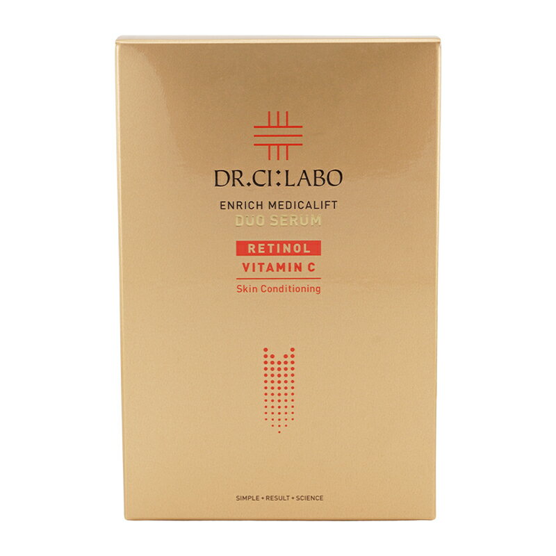 DR.CI:LABO ドクターシーラボエンリッチ メディカリフト デュオセラム 26ml 美容液 2層タイプ 無香料[ギフトラッピング対応] daikishop-10003501 DAIKISHOP サンプル画像2