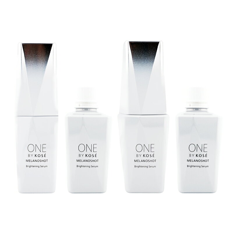 [Choose from 4 types] ONE BY KOSE Melano Shot P Medicated Beauty Serum, Main Unit, Refill, Regular/Large [Quasi-drug] [Gift wrapping available]