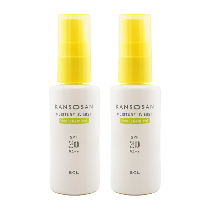 樂天商城 - [2個セット]BCL 乾燥さん 保湿力UVミスト ノンケミ 50mL SPF30 PA ++ 顔 からだ 髪 日焼け止めミスト 乾燥ケア 紫外線 [ギフトラッピング対応]