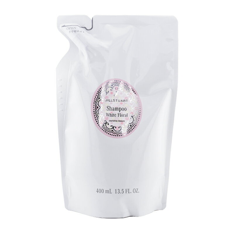 Rakuten - JILL STUART ジルスチュアート ホワイトフローラル シャンプー 詰替え 400mL ホワイトフローラルの香りレフィル ヘアケア 保湿[ギフトラッピング対応]