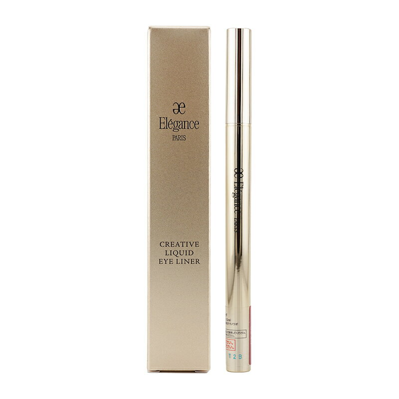 Elegance エレガンス クリエイティブ リクイッド アイライナー 本体 [PK80] 0.5ml リキッドアイライナー 速乾 皮脂プルーフ メイクアップ[ギフトラッピング対応]