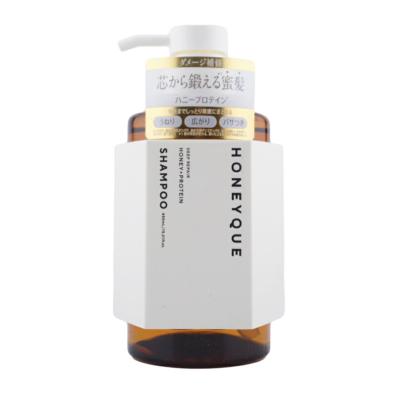DAIKISHOPのHONEYQUE ハニーク ディープリペア シャンプー ヘアトリートメント モイスト 本体 詰め替え用[4種類から選べる] アクアブロッサムハニーの香り ヘアケア[ギフトラッピング対応]｜アングル2
