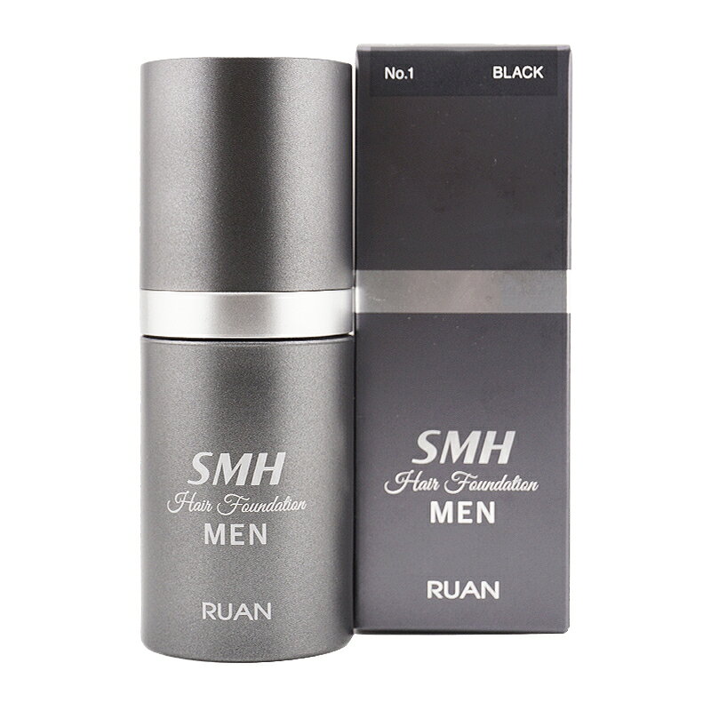 RUAN ルアン SMHメンズヘアファンデーション No.1 ブラック 白髪染め ヘアカラー ...