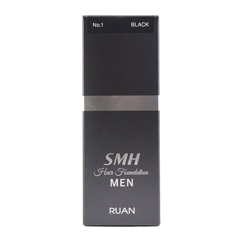 RUAN ルアン SMHメンズヘアファンデーション No.1 ブラック 白髪染め ヘアカラー ...