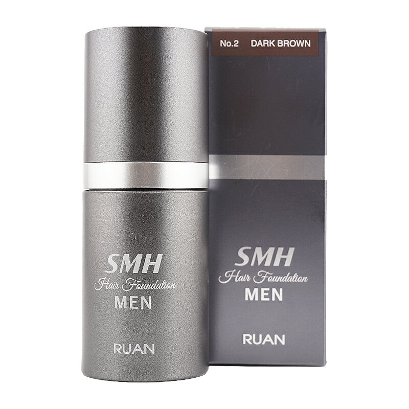 RUAN ルアン SMHメンズヘアファンデーション No.2 ダークブラウン 白髪染め ヘアカ...