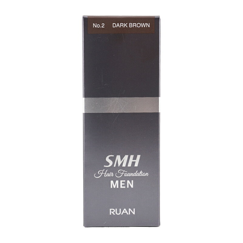 RUAN ルアン SMHメンズヘアファンデーション No.2 ダークブラウン 白髪染め ヘアカ...