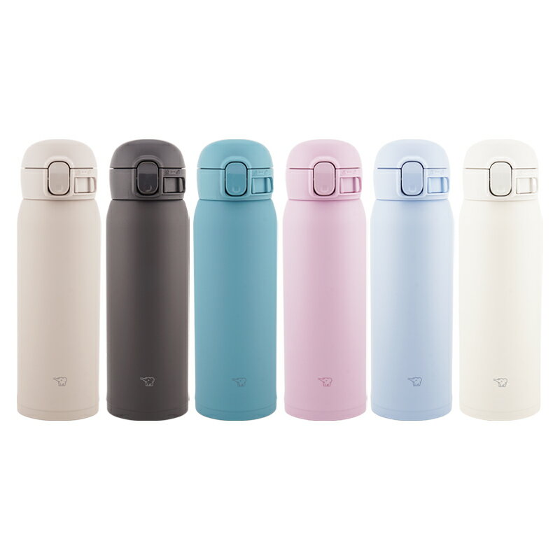 ZOJIRUSHI 象印 [6種類から選べる] ステンレスマグ 480ml シームレスせん ワンタッチタイプ 水筒 ボトル フッ素コート 保冷 保温 オーキッド(3)