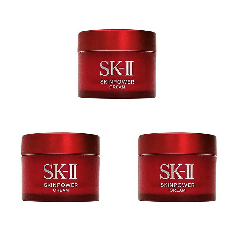 [3個セット] SKII SK-II skii SK2 SK-2 エスケーツー スキンパワー クリーム15g＜美容クリーム＞ 携帯ミニサイズ クリーム お試し