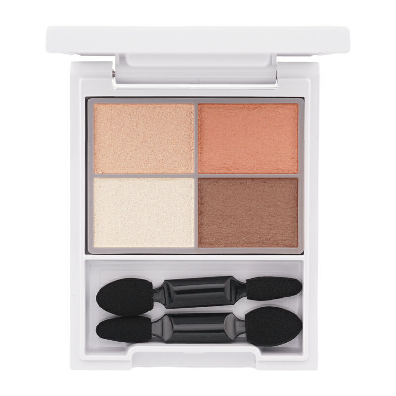 ORBIS オルビス フォートーンズスタイリングアイズ 01 ブリックブラウン 高密着 4色 保湿成分配合 鏡付..