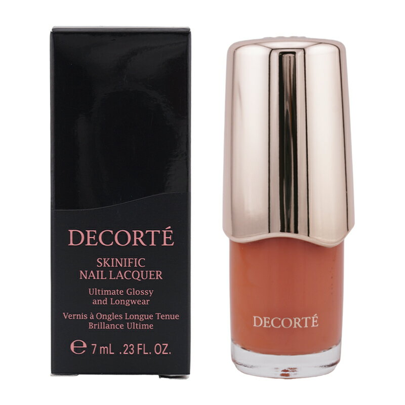 COSME DECORTE コスメデコルテ スキニフィックネイルラッカー 20 pudding pink ネイルカラー 7mL ネイル 速乾性 [ギフトラッピング対応]
