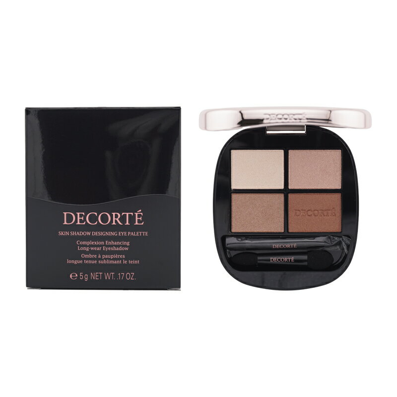 Cosme Decorte - DECORTE コスメデコルテ スキンシャドウ デザイニング パレット [01 Rosy Brown] 5g アイシャドウ パウダーアイシャドウ パレット [ギフトラッピング対応]