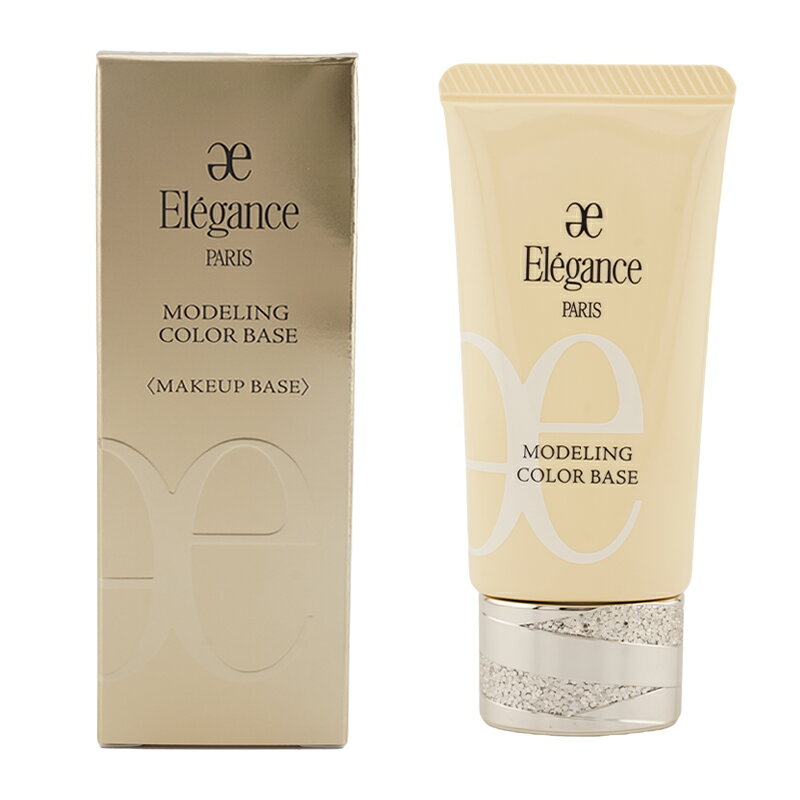 ELEGANCE - Elegance エレガンス モデリング カラーベース SPF25 PA++ 本体 [YE401] 30g 化粧下地 コントロールカラー UV メイクアップベース[ギフトラッピング対応]