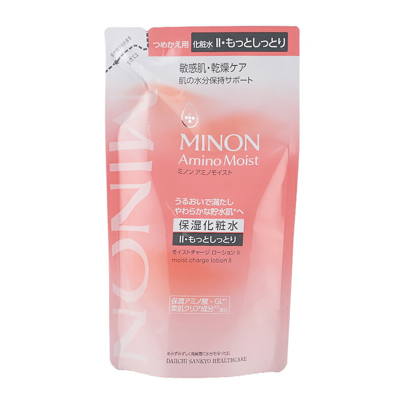 Rakuten - MINON ミノン アミノモイスト モイストチャージ ローションII もっとしっとりタイプ 詰替 130mL レフィル 無香料 しっとり 保湿 乾燥[ギフトラッピング対応]