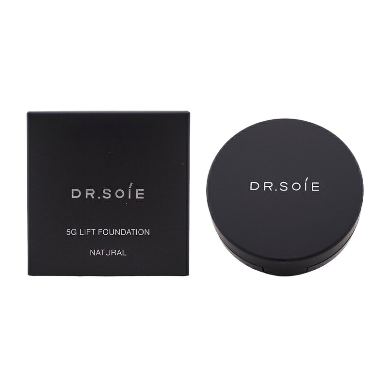 DR.SOIE ドクターソワ 5Gリフトファンデーション 12g SPF40 PA+++ ナチュラル 自然な肌色 クッションフ..