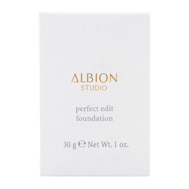 ダイキ楽天市場店のALBION アルビオン スタジオ パーフェクトエディット ファンデーション 010 ベージュ SPF23 PA+++ 30g 保湿成分配合 [ギフトラッピング対応]｜アングル2