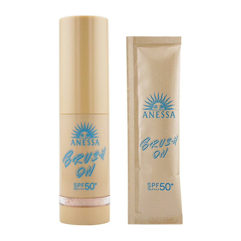 Anessa - [2種類から選べる]ANESSA アネッサ パーフェクトUV ブラッシュオンパウダー SPF50+ PA++++ 3g さらさらパウダーフェイスパウダー[ギフトラッピング対応]