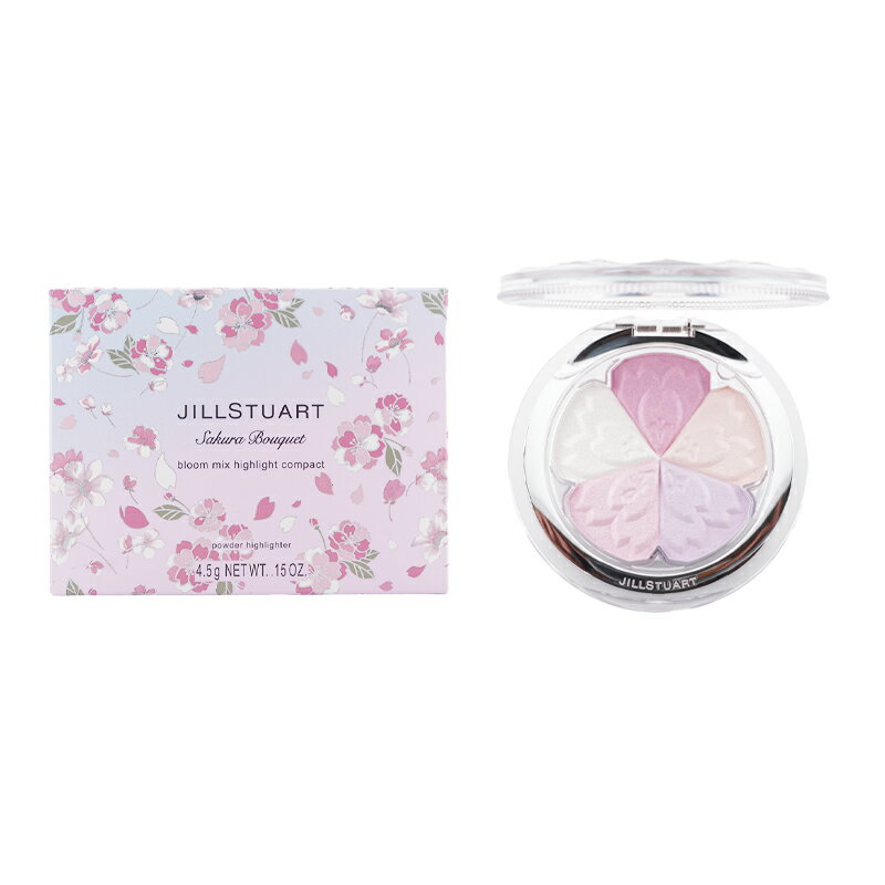 JILL STUART - JILLSTUART ジルスチュアート サクラブーケ ブルーム ミックスハイライト コンパクト 103 sakura sparkle ハイライト 4.5g[ギフトラッピング対応]