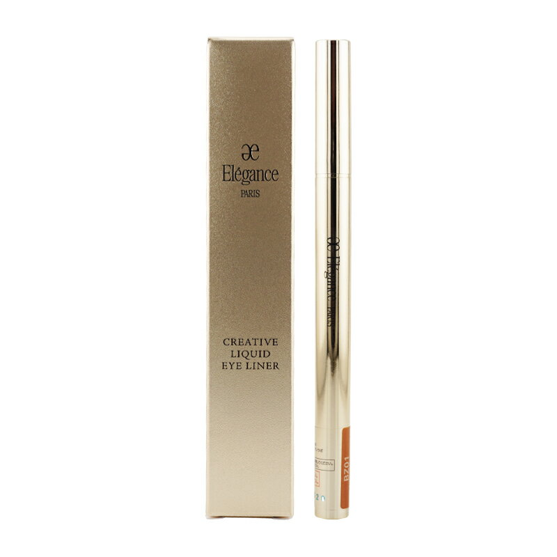 Rakuten - Elegance エレガンス クリエイティブ リクイッド アイライナー 本体 [BZ01] 0.5ml リキッドアイライナー 速乾 皮脂プルーフ メイクアップ[ギフトラッピング対応]