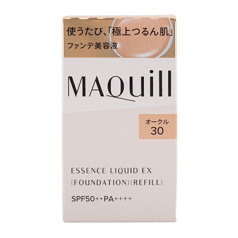ダイキ楽天市場店のMAQuillAGE マキアージュ エッセンスリキッド EX SPF50+ PA++++ オークル30 詰替え 24mL レフィル リキッドファンデーション[ギフトラッピング対応]｜アングル2