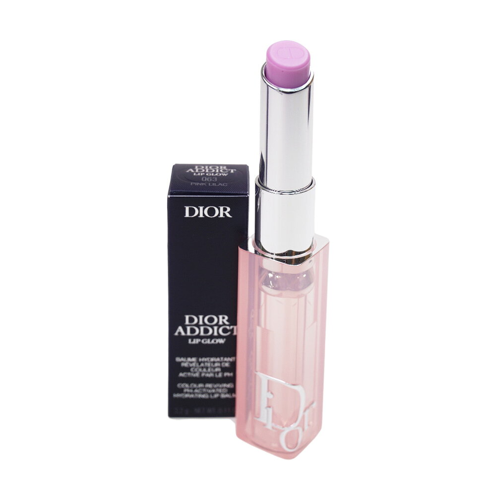Dior ディオール アディクト リップ グロウ 本体 063 ピンク ライラック 口紅 リップグロス[ギフトラッピング対応]