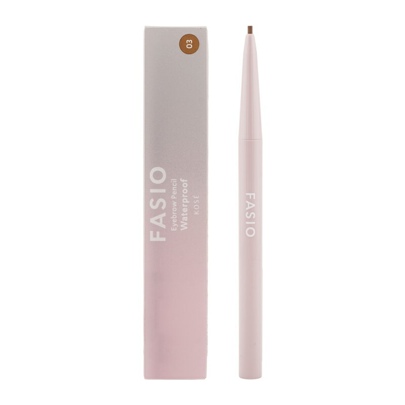 乐天商城 - FASIO ファシオ アイブロウ ペンシル 03 ライトブラウン 0.07g タッチプルーフ ウォータープルーフ [ギフトラッピング対応]