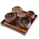 【ポイント最大47倍☆お買物マラソン】【モダン仏具】 霊具膳 たわわ仏膳椀セット WAL色 5.0寸 送料無料 0908a001f