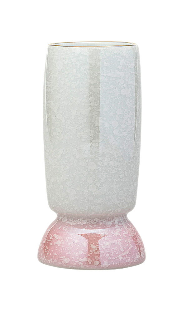 【ポイントバック最大41倍☆楽天イーグルス感謝祭】モダン仏具 光綺（こうき）線香差し 有田焼（ホワイト ピンク） 0902l001b