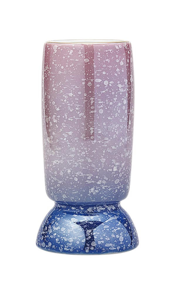 【ポイントバック最大41倍☆楽天イーグルス感謝祭】モダン仏具 光綺（こうき）線香差し 有田焼（バイオレット ブルー） 0902l004b