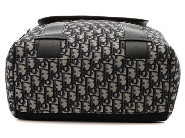 Dior デイオール リュックサック ネイビー/ブラック キャンバス/カーフ 【472】【中古】【大黒屋】
