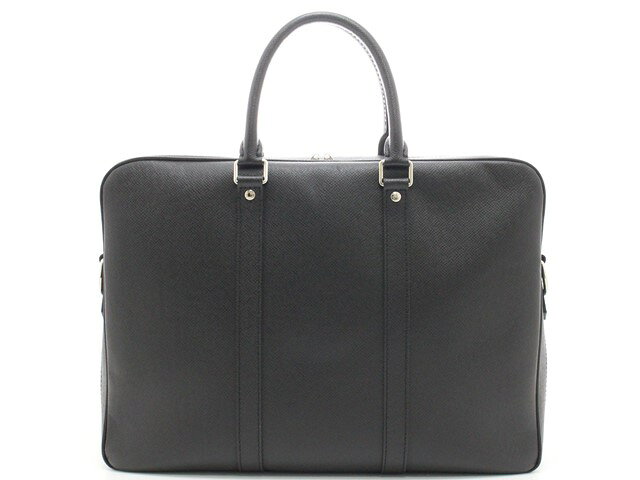 LOUIS VUITTON　ルイヴィトン　PDV　PM　ビジネスバッグ　タイガ　ノワール　ブラック　M33412　【474】 【中古】【大黒屋】
