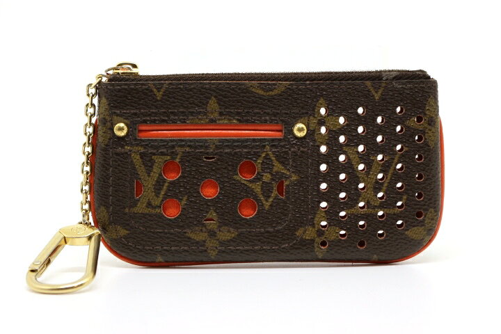 LOUIS VUITTON　ルイヴィトン　ポシェット・クレ　キーケース　モノグラムペルフォ　M95222　【200】 【中古】【大黒屋】