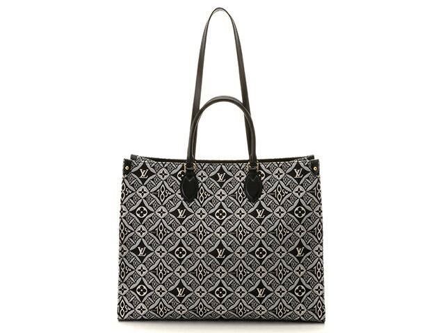 LOUIS VUITTON　ルイ・ヴィトン　トートバッグ　M57207　オンザゴーGM　Since1854　グレー【430】　2147400172765 【中古】【大黒屋】のサムネイル