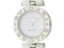 BVLGARI ブルガリ　B-ZERO1 ビーゼロワン　BZ22WSL　ホワイト文字盤　SS/革ベル ...