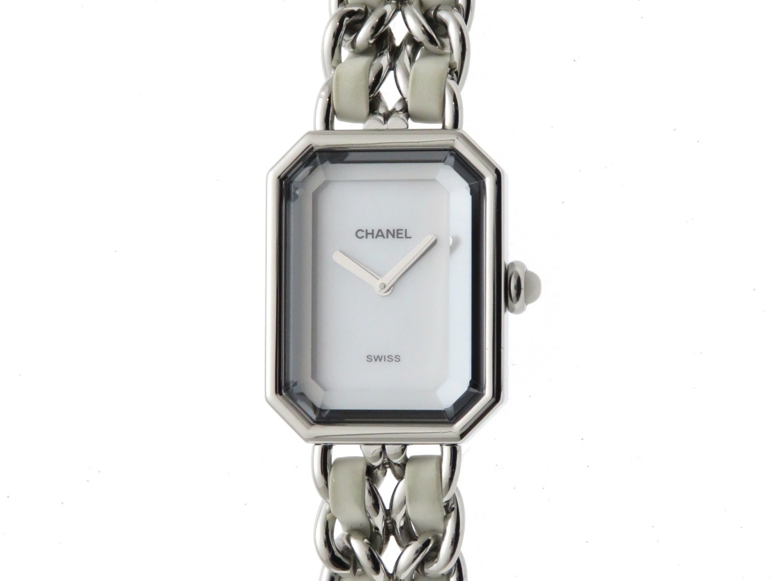 CHANEL シャネル 時計 プルミエール Mサイズ　H1639　クオーツ 　ホワイトシェル文字盤　 ...