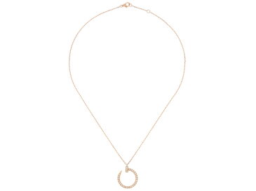 Cartier カルティエ ジュストアンクル ネックレス ピンクゴールド K18PG ダイヤモンド B3047000 【430】 【中古】【大黒屋】
