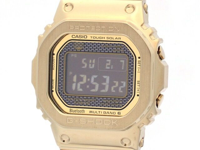 CASIO カシオ G-SHOCK GMW-5000GD-9JF メタルバンド フルメタル耐衝撃構造 マルチバンド6 タフソーラー発電時計【473】 【中古】【大黒屋】