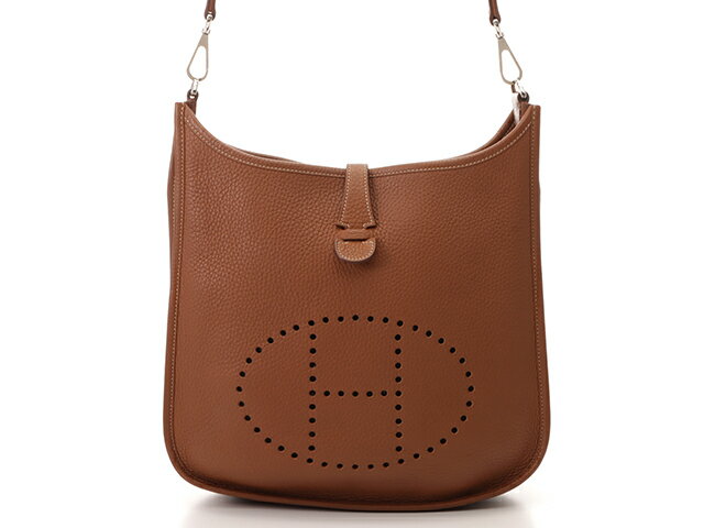 HERMES エルメス エヴリン トロワ PM ショルダーバッグ ゴールド トリヨン P刻印 【460】 【中古】【大黒屋】のサムネイル