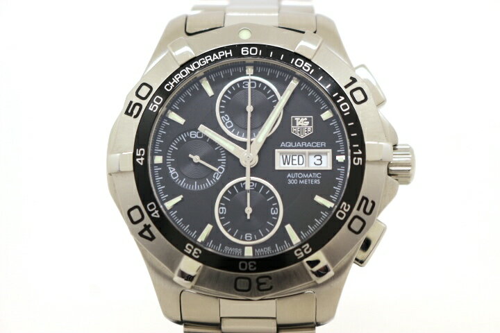 タグホイヤー　アクアレーサー　CAF2010.BA0815　ブラック文字盤　ステンレススチール　自動 ...