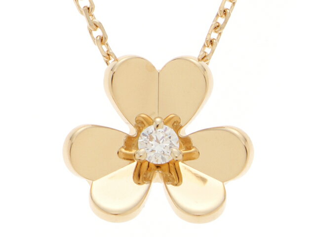 Van Cleef & Arpels　ヴァンクリーフ&アーペル　貴金属・宝石　フリヴォル ペンダント・ミニモデル　ネックレス　YG（イエローゴールド）D（ダイヤモンド）　　 VCARP0J100　　　【437】 【中古】【大黒屋】のサムネイル