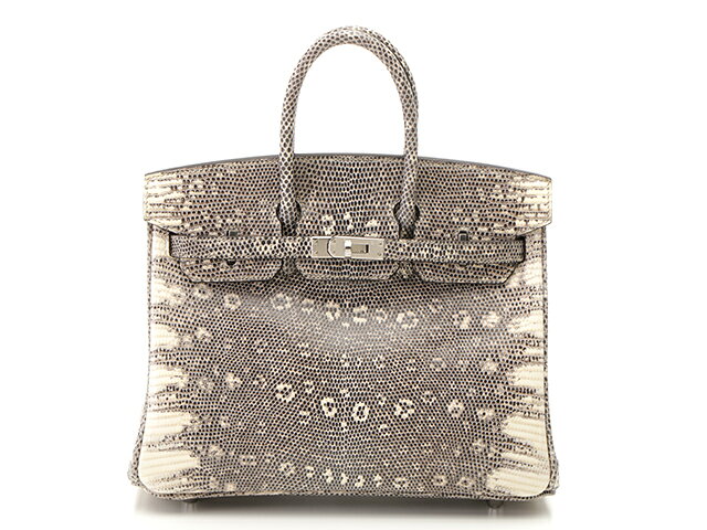HERMES エルメス バッグ バーキン25 オンブレ リザード シルバー金具 Y刻印 希少モデル 新品同様 2143200409193【430】 【中古】【大黒屋】のサムネイル