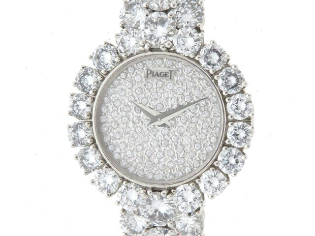 PIAGET ピアジェ ライムライト 全面ダイヤ レディース クオーツ ホワイトゴールド WG （2143200398282）【433】 【中古】【大黒屋】