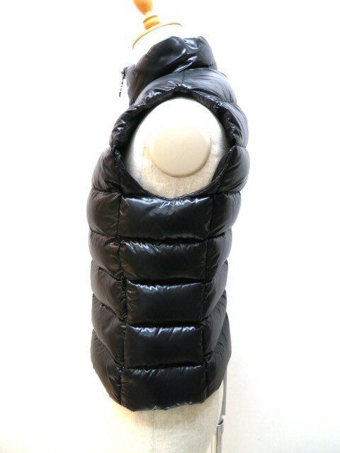 MONCLER　モンクレール　ダウン ベスト　GHANY　レディース 0　ブラック　ナイロン　（2146000296628）【432】 【中古】【大黒屋】