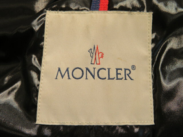 MONCLER　モンクレール　ダウン ベスト　GHANY　レディース 0　ブラック　ナイロン　（2146000296628）【432】 【中古】【大黒屋】